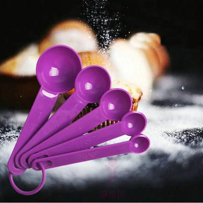 1 Set Multi Purpose Spoons/Cup Measuring Tools Durable Baking Measuring Accessories Plastic Handle Home Kitchen Gadgets - MAGUSTA BEAUTY