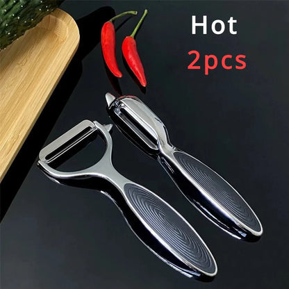 1/2 PCS Stainless Steel Multifunctional Vegetable Peeler and Shredder Shredder Potato Carrot Grater Kitchen Tools Gadgets Gadget - MAGUSTA BEAUTY