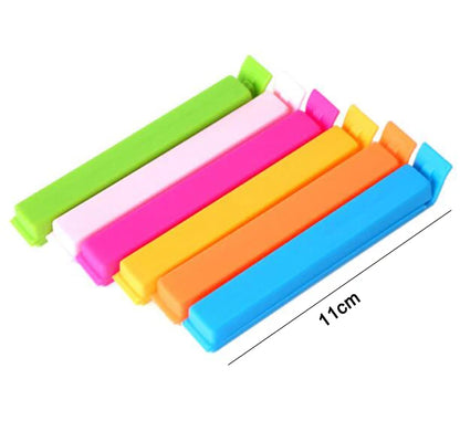 10/20Pcs Portable New Kitchen Storage Food Snack Seal Sealing Bag Clips Sealer Clamp Plastic Tool Kitchen Accessories Wholesale