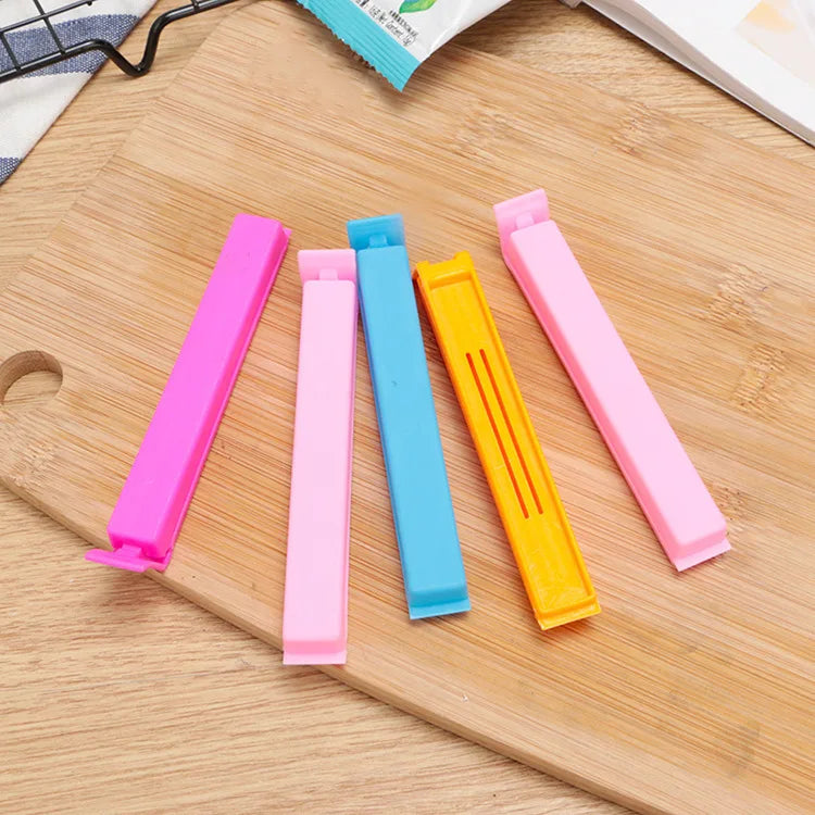 10/20Pcs Portable New Kitchen Storage Food Snack Seal Sealing Bag Clips Sealer Clamp Plastic Tool Kitchen Accessories Wholesale