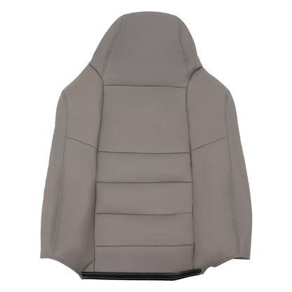 Tan and Grey PU Car Seat Covers For Ford F250 F350 Seat Covers Waterproof and Scratch-resistant,