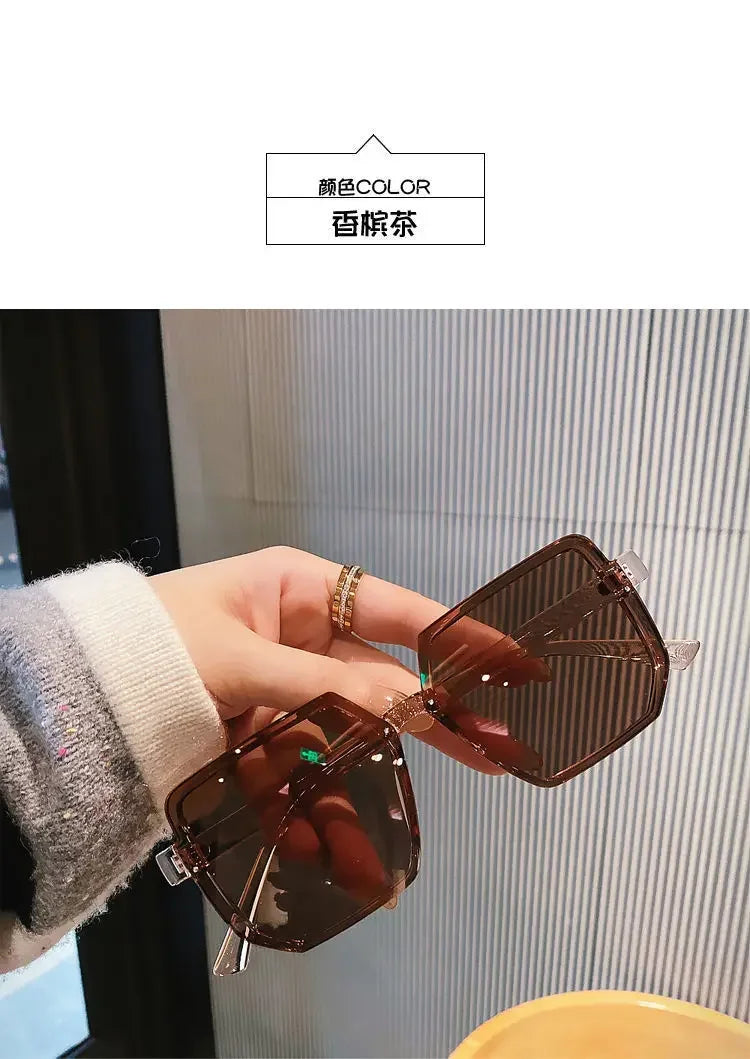 Women's Polygon Sunglasses Women Classic Vintage Small Frame New Sun Glasses Outdoor Driving Fashion Eyewear UV400 Oculos De Sol