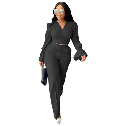 two piece set women 2 piece set fall outfits for women pants sets tracksuit woman two pieces sets 2022 wholesale clothes