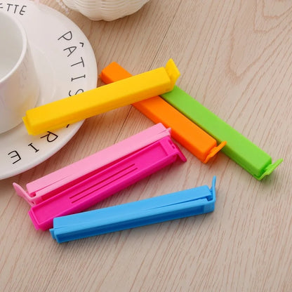 10/20Pcs Portable New Kitchen Storage Food Snack Seal Sealing Bag Clips Sealer Clamp Plastic Tool Kitchen Accessories Wholesale