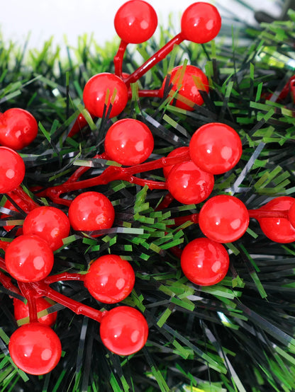 1-10pcs Christmas Simulation Berry 14 Berries  Artificial Flower Fruit Cherry Plants Home Christmas Party Decoration DIY Gift