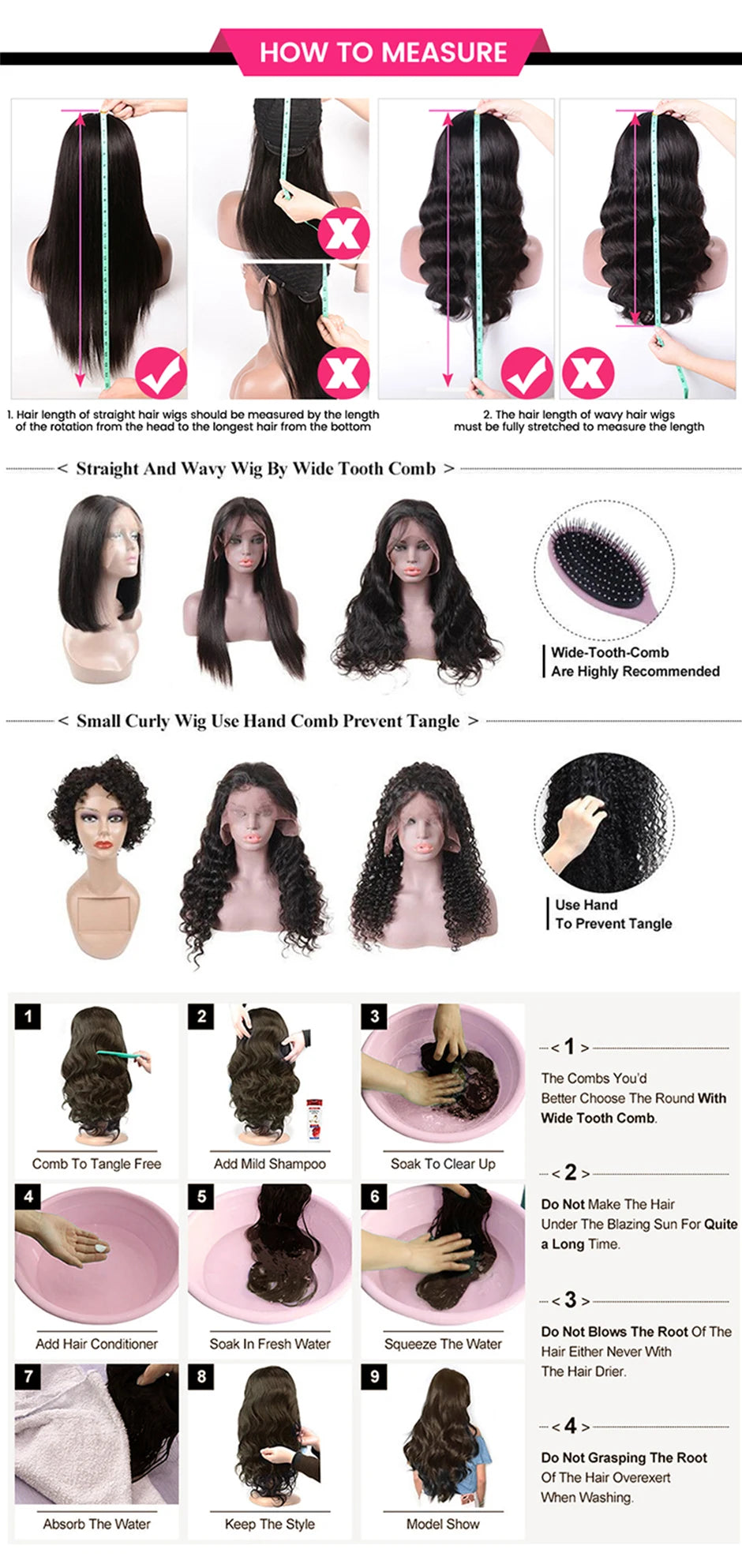 Yawawe hair 6X4 glueless wig human hair ready to wear wigs for women straight Lace Frontal Wig PreCut PrePlucked ready to go wig