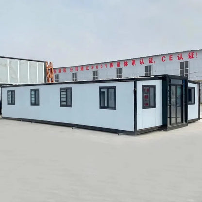 Wholesale 20 Ft 40 Ft Modern Prefab Villa Folding Container Expandable House Prefabricated Movable Home 2 3 4 5 Bedroom