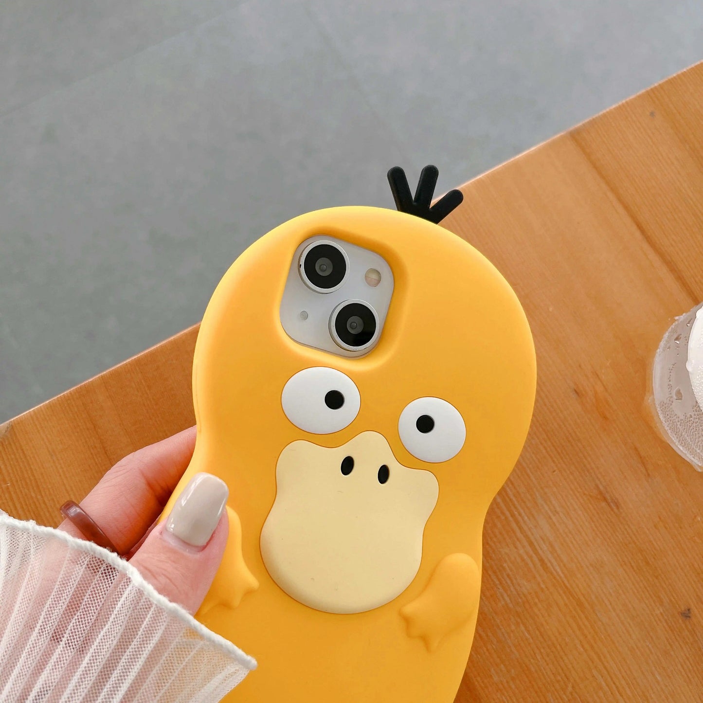 3D Cute duck pattern Case for iphone 15Pro 15Promax 14 14Pro 14Promax 11 11Promax 12Pro 12 12Promax 13 13Promax 13Pro soft Shell