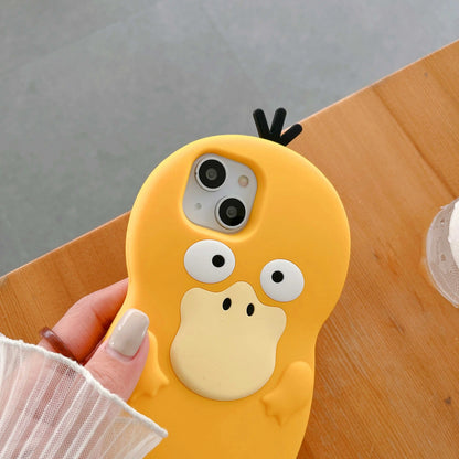 3D Cute duck pattern Case for iphone 15Pro 15Promax 14 14Pro 14Promax 11 11Promax 12Pro 12 12Promax 13 13Promax 13Pro soft Shell