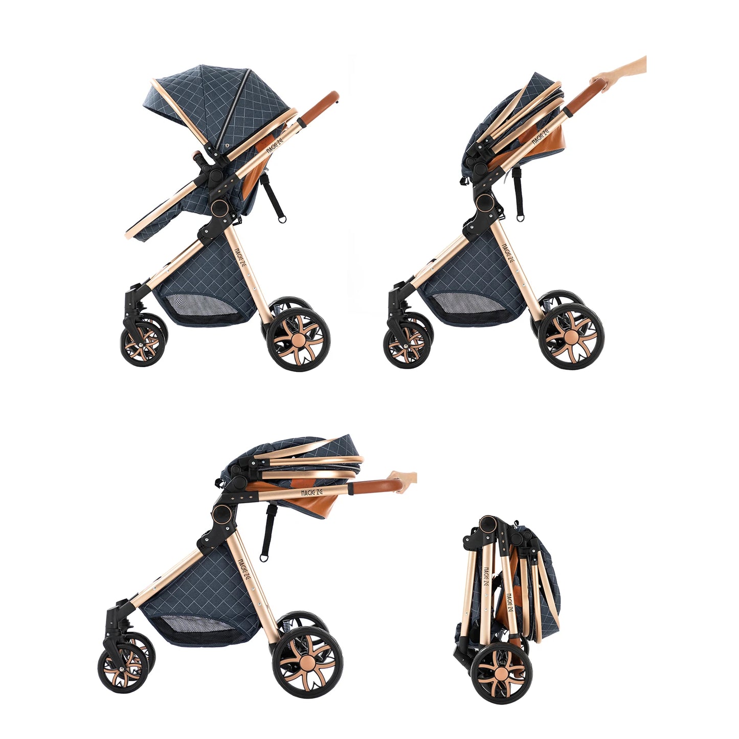 baby stroller 3 in 1 Stroller for baby car lightweight strollers Baby carriage ISOFIX BASE Baby Travel Stroller Newborn Stroller