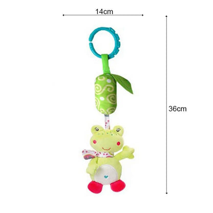 12 Styles Available, Baby Stroller, Hanging Bell, Plush, Baby color label, Bed packaging, cartoon multifunctional bed packaging