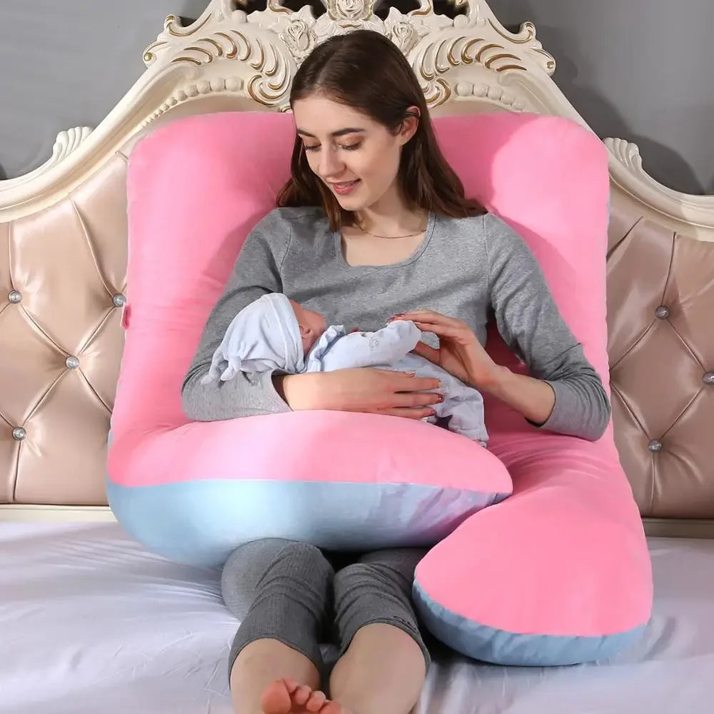 116x65cm Pregnant Pillow for Pregnant Women Soft Cushions of Pregnancy Maternity Support Breastfeeding for Sleep Dropshipping