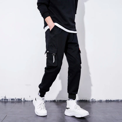 Workwear pants for men's trendy loose and versatile casual pants for autumn and winter, new trendy brand personalized leggings