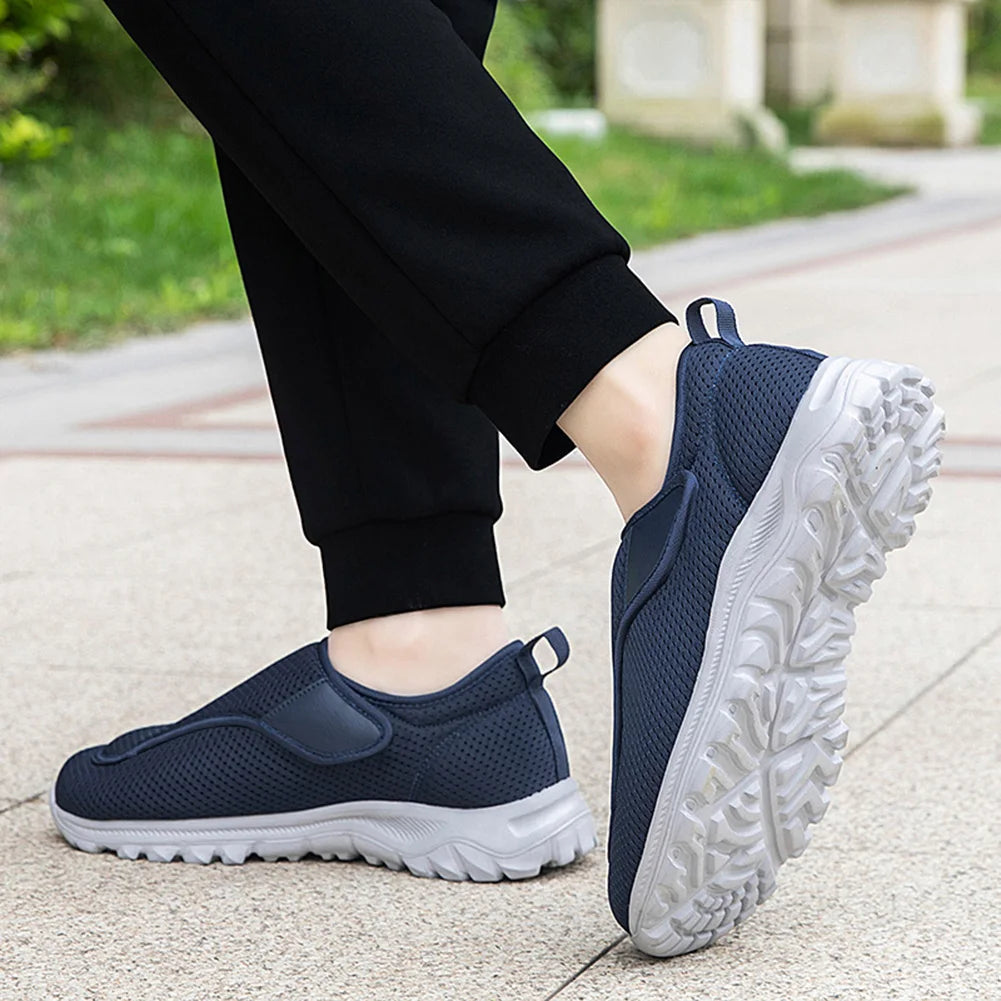 Women Man Orthopedics Wide Feet Swollen Walking Casual Shoes Unisex Thumb Eversion Adjusting Soft Comfortable Diabetic Shoes