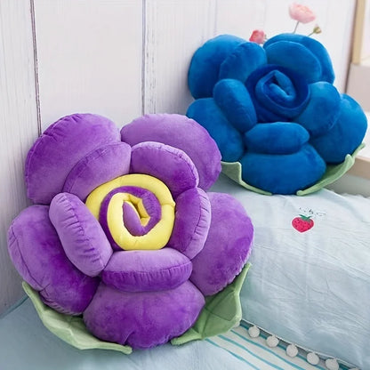 Unique Floral Reptile Accent Pillow - Versatile Polyester Decor for All Seasons & Holidays