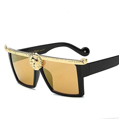 2024 New Fashion Designer Square Head Sunglasses Women Ladies Sunglass Luxury Modern Stylish Sun Glasses UV400