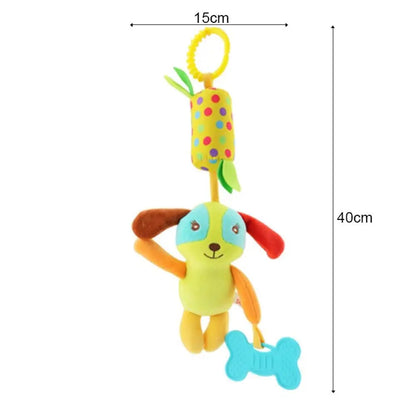 12 Styles Available, Baby Stroller, Hanging Bell, Plush, Baby color label, Bed packaging, cartoon multifunctional bed packaging