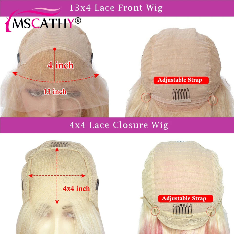 13x4 Ash Blonde Lace Frontal Wig Human Hair Body Wave Ash Grey Preplucked Lace Wig 13x6 HD Transparent Lace Closure Glueless Wig