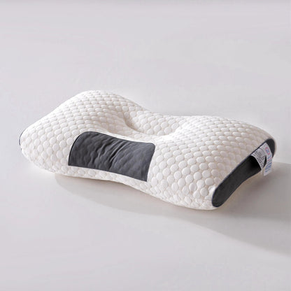 [Massage Neck Pillow] Soft Adjustable Ergonomic Knitted Massage Neck Pillow  Orthopedic Contour Support Pillow