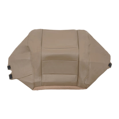 Tan and Grey PU Car Seat Covers For Ford F250 F350 Seat Covers Waterproof and Scratch-resistant,