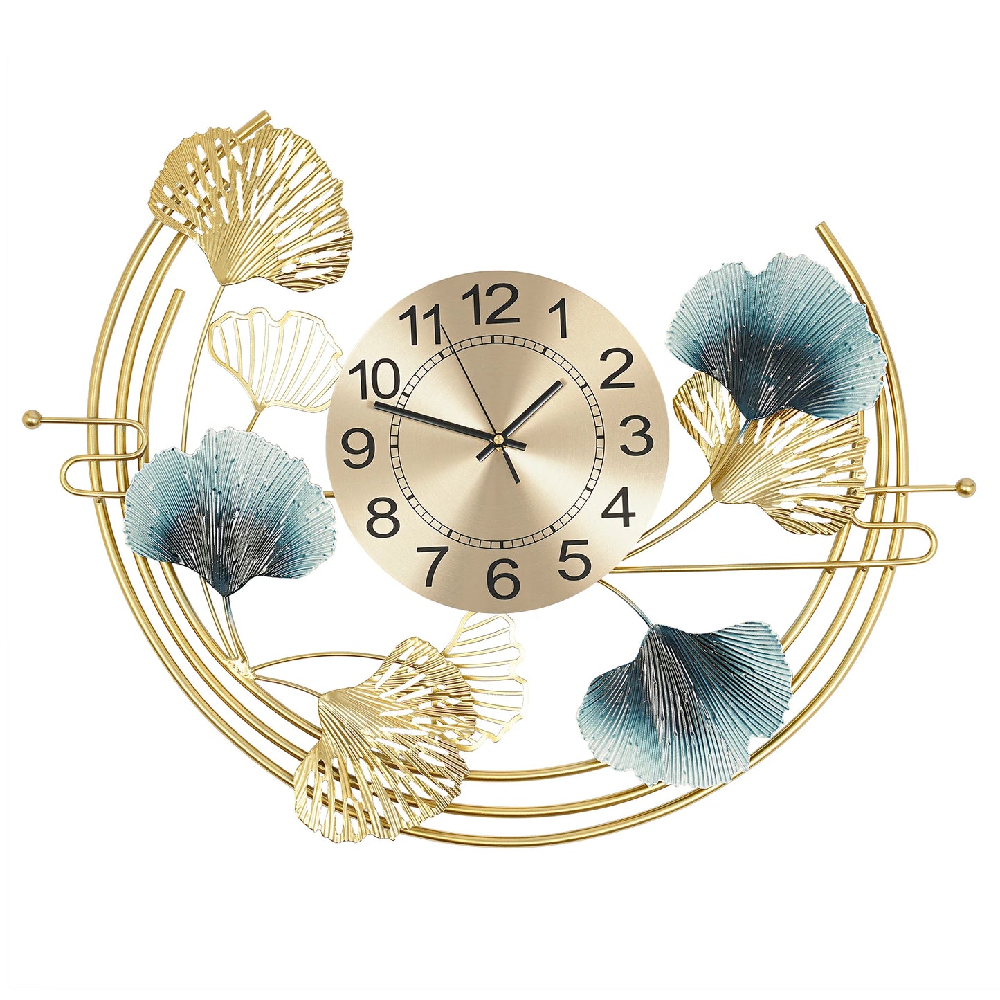 Wall Clock for Living Room Decor 67*52cm Decorative Wall Clock, Large Wall Clock