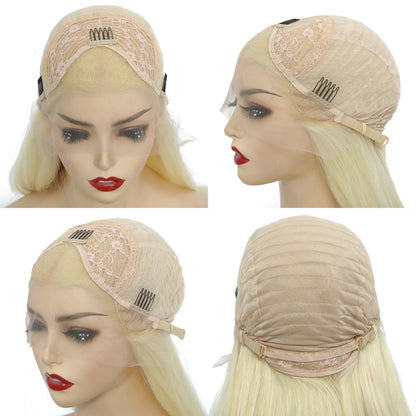 WIF Pink Bob Lace Wig Body Wave Short Bob Pink Hair Heat Synthetic Lace Front Wig Women Cosplay Use Purple Bob Hair