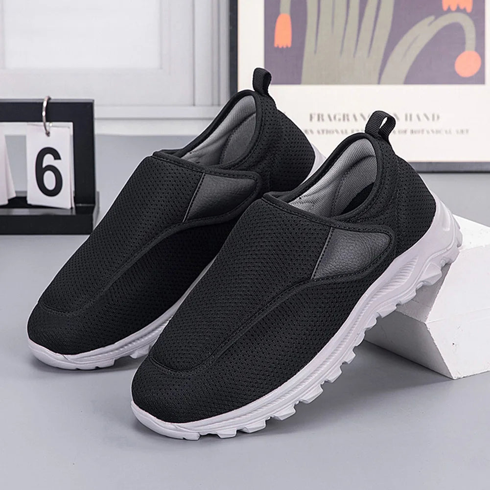 Women Man Orthopedics Wide Feet Swollen Walking Casual Shoes Unisex Thumb Eversion Adjusting Soft Comfortable Diabetic Shoes