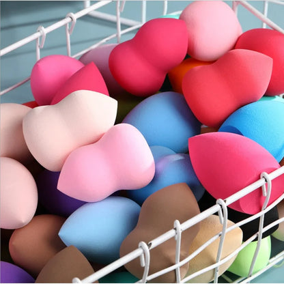 10/20/50/100Pcs Sponge Cosmetic Puff Bulk Wholesale Beauty Egg Set Water Drop Puff Makeup Egg Super Soft Make Up blender