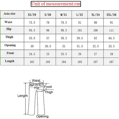 Trendy Jeans Men's Small Straight Leg Denim Design Pants New Slim Fit Small Hole Long Pants High Street Classic High Quality