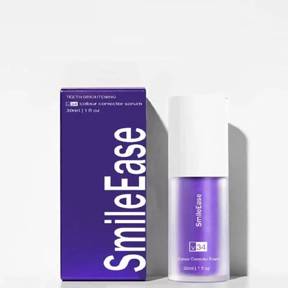 V34 30ml Purple Whitening Toothpaste Remove Stains Reduce Yellowing Care For Teeth Gums Fresh Breath Brightening Teeth New