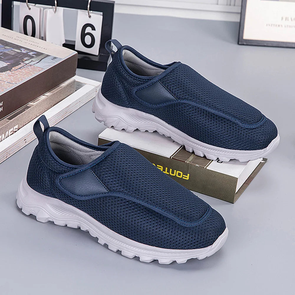 Women Man Orthopedics Wide Feet Swollen Walking Casual Shoes Unisex Thumb Eversion Adjusting Soft Comfortable Diabetic Shoes