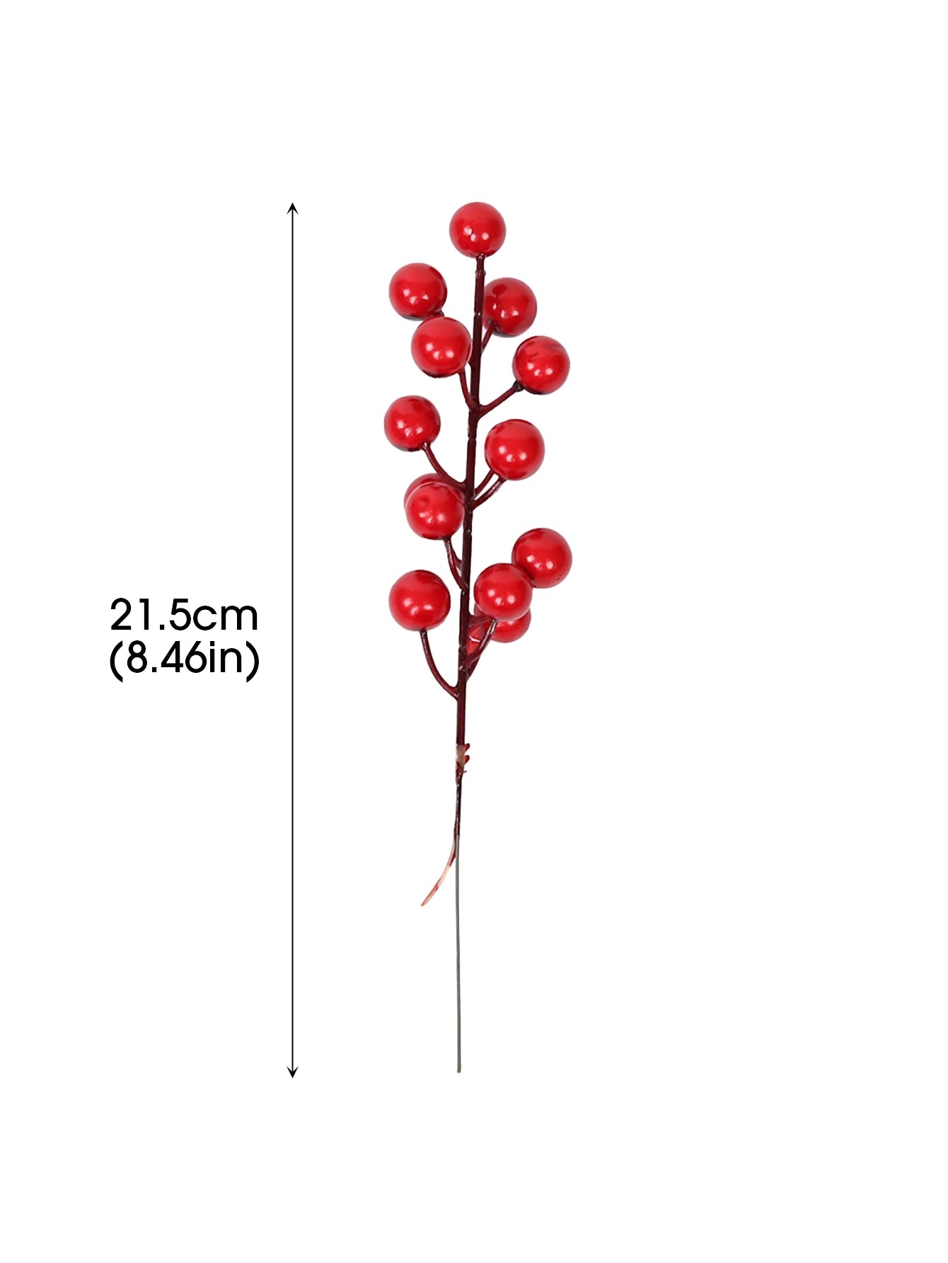 1-10pcs Christmas Simulation Berry 14 Berries  Artificial Flower Fruit Cherry Plants Home Christmas Party Decoration DIY Gift