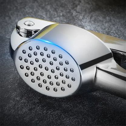 Zinc Alloy Garlic Press Manually Mashed Garlic Machine Garlic Crusher Handheld Cooking Ginger Crusher Kitchen Tools