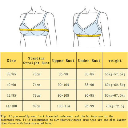 Women Front Button Bra Large Size Brassiere Mother's Cotton Wireless Bras Anti-sagging Gathered Underwear бюстгальтер женский