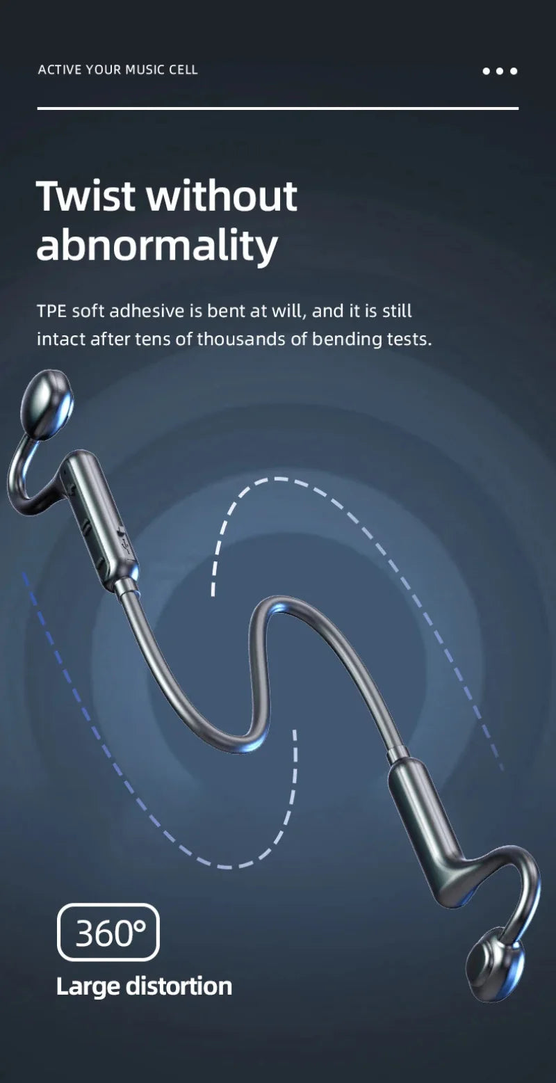 Xiaomi Bluetooth Earphone Neck Mounted Wireless Headset open-back earphones High Power smooth Sound Conduction Long Battery Life