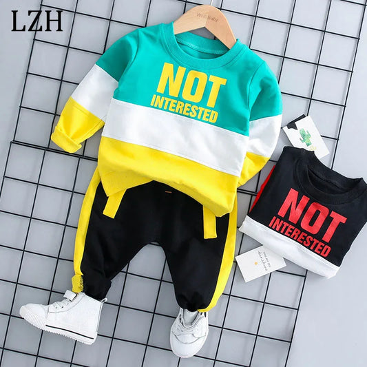 LZH Infant Clothing For Baby Girls Clothes Set Autumn Winter Newborn Baby Boys Clothes T-shirt+Pants 2pcs Suit Baby Costume - MAGUSTA BEAUTY