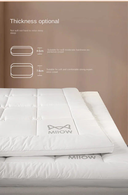 1Pc Hotel Style Mattress Soft Cushion Home Bedroom Tatami Mat Mattress Thickeneded Sleeping Pad Single Double Bed Mattress Vrzone