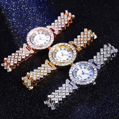 Watch For Women Watches 2023 Best Selling Products Luxury Watch Luxury Brand Reloj Mujer Watch Bracelet Set Diamond Steel Band