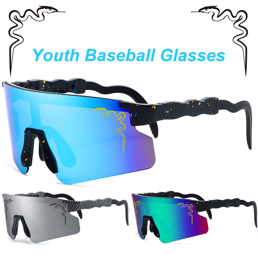 Youth Sunglasses Boys Girls Kids Baseball  Sun Glasses Small head Adult Men Women Eyewear Outdoor Cycling Driving Shades Sport