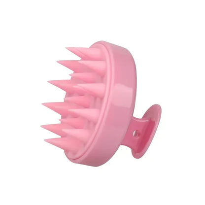 1pc Silicone Shampoo Brush Head Scalp Massage Comb Hair Washing Comb Bath Shower Body Massage Brush Salon Hairdressing Tools