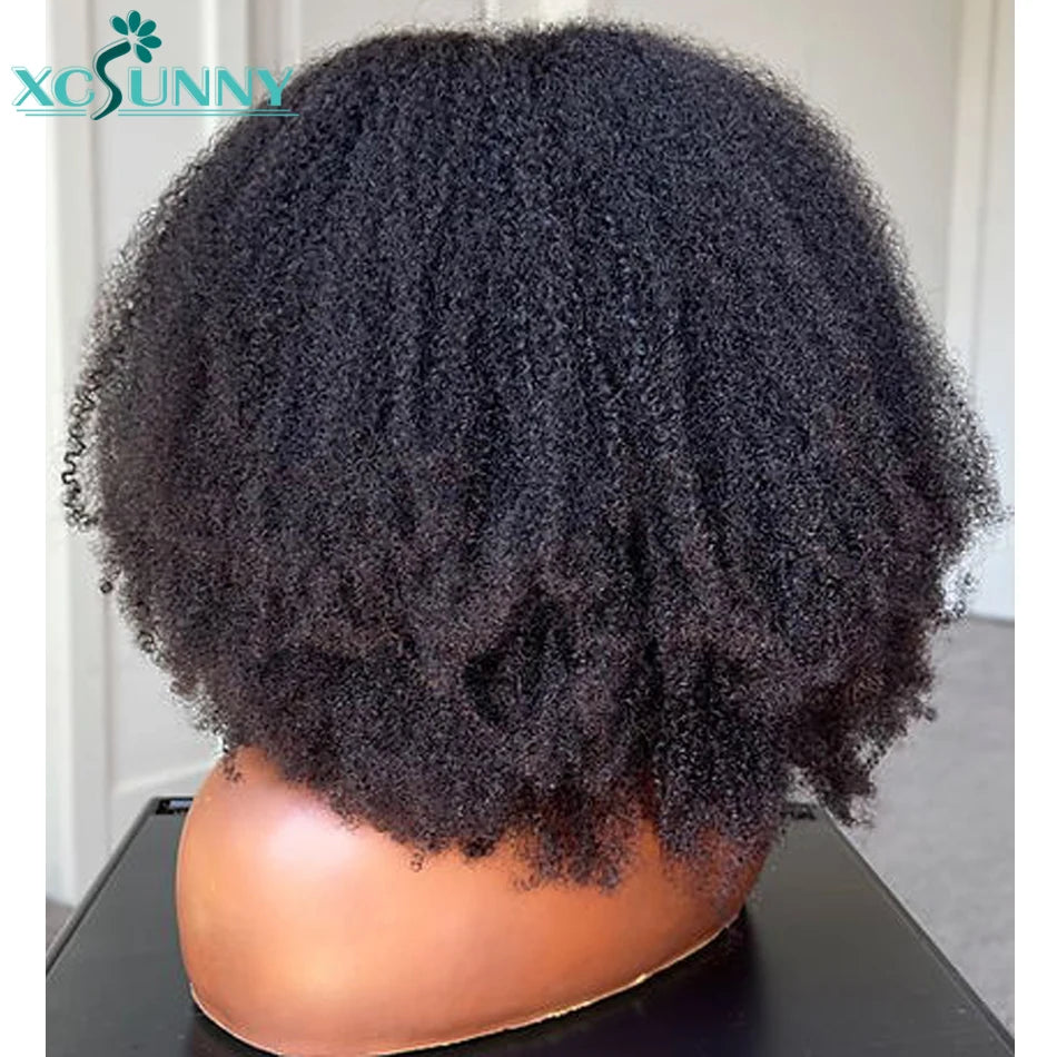 V Part Wig Human Hair Afro Kinky Curly Vpart Wig No Leave Out With Your Hairline Brazilian Upgrade U Part Wig For Women