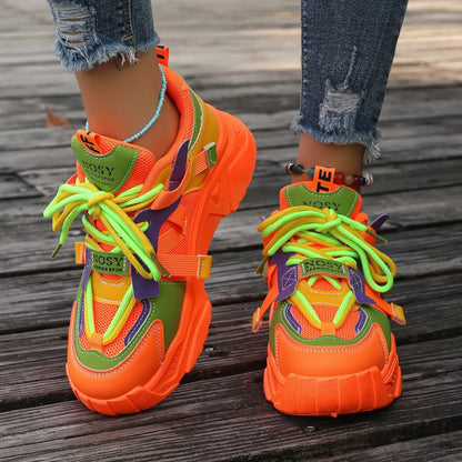 Women Sneakers Spring Trend Casual Fashion Shoes for Women Comfortable Outdoor Running Sneakers Women Platform Designer Shoes