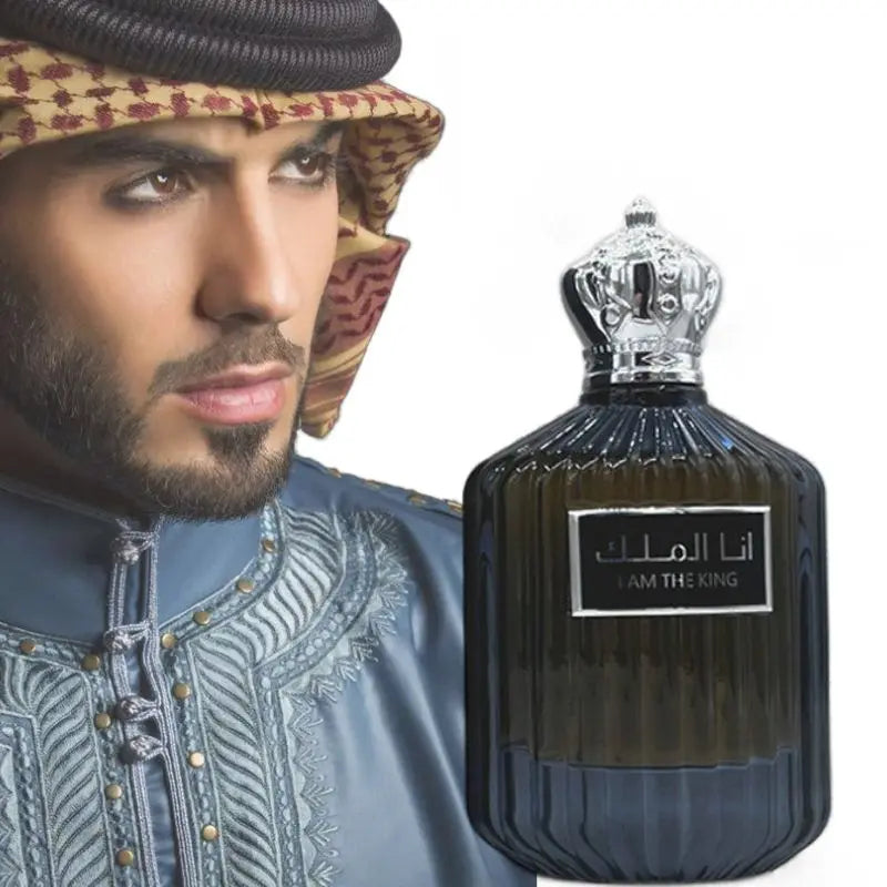 100ML Dubai Prince Men Cologne Long lasting Light Fragrance OIl Fresh Desert Flower Arabian Essential Oil Health Beauty - MAGUSTA BEAUTY