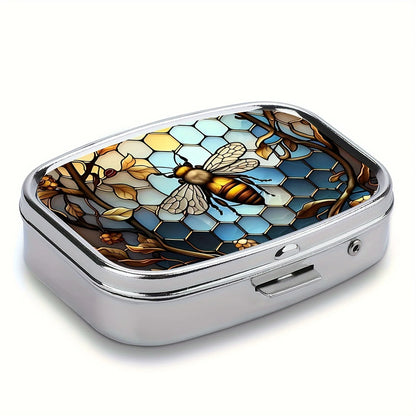 Travel Cases Lovely Colored Medicine Metal Jwelery Organizers Household Holder Iron Cabinet Small pill container