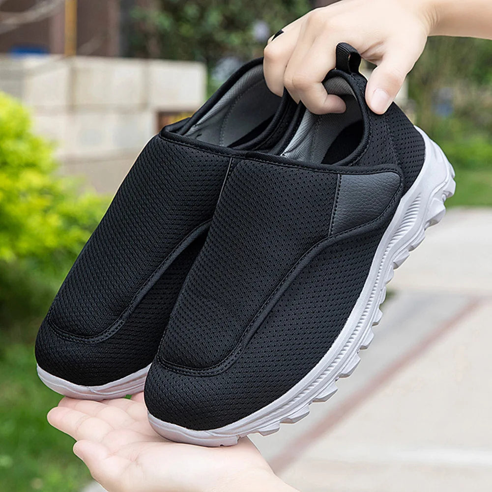 Women Man Orthopedics Wide Feet Swollen Walking Casual Shoes Unisex Thumb Eversion Adjusting Soft Comfortable Diabetic Shoes