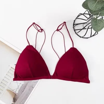 Women's Sexy Bra Tube Top Crop Top Female Seamless Back Outdoor Sports Underwear Bra for Women Cotton Female Bra Tops Brassiere