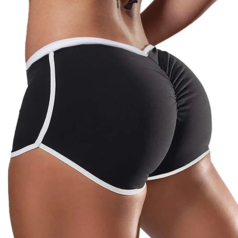 Women Summer Sports Fitness Skinny Slim Shorts Causal Yoga Shorts Shorts Low Waist Stretchy Gym Clothing Short Pants