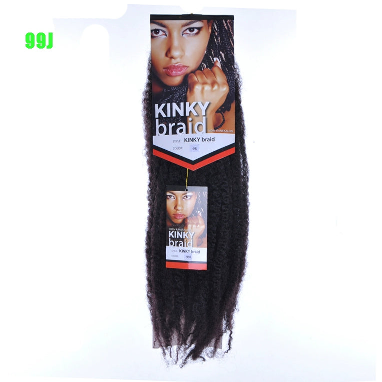 Wig Female Kinkybraidhairsyntheticextension Black Dreadlocks Caterpillar Braid Hot