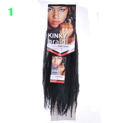 Wig Female Kinkybraidhairsyntheticextension Black Dreadlocks Caterpillar Braid Hot