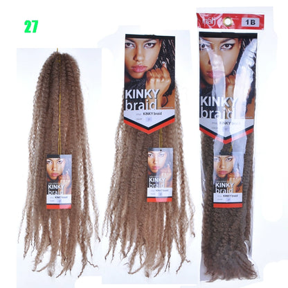 Wig Female Kinkybraidhairsyntheticextension Black Dreadlocks Caterpillar Braid Hot